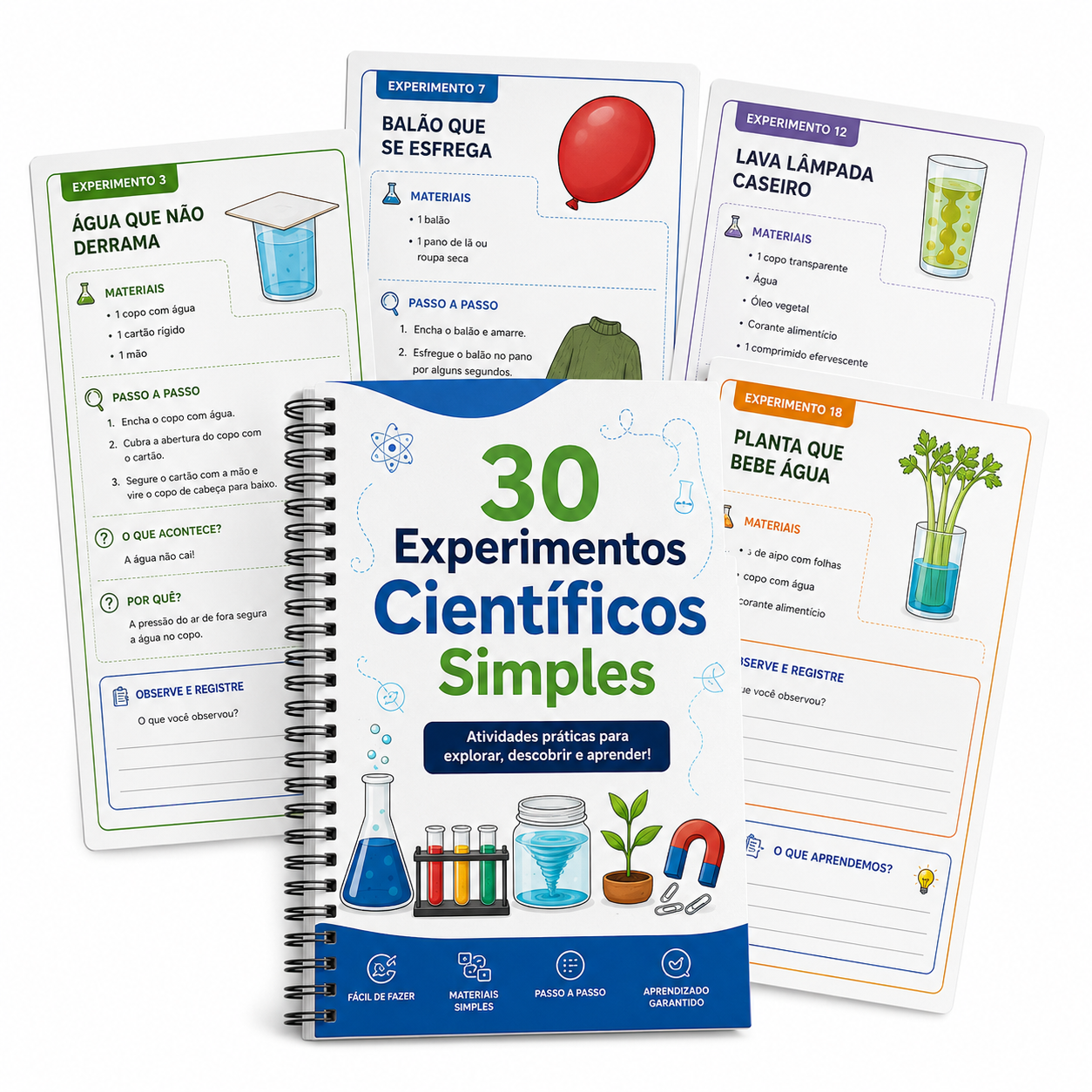 30 Experimentos Científicos Simples